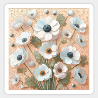 Anemone Flowers Sticker